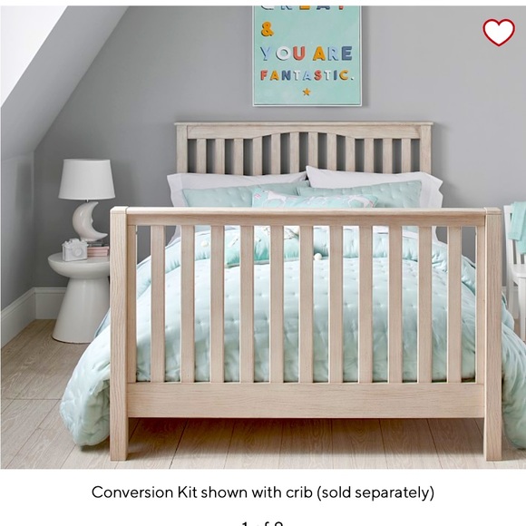 Pottery Barn Kids Other Pbk Kendall 4in Full Bed Conversion Kit